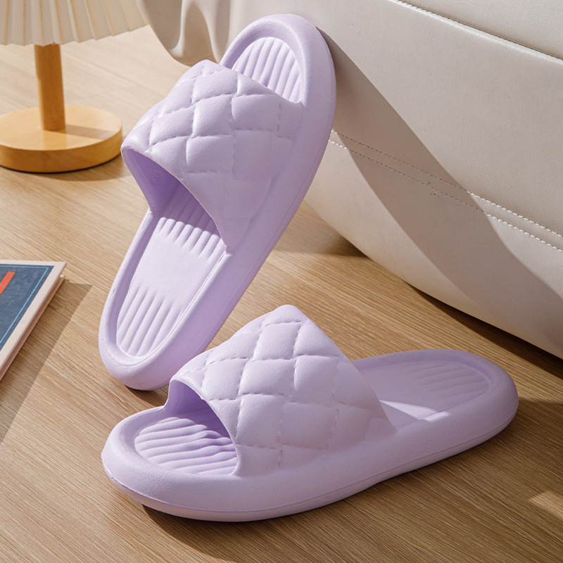 A Purple Indoor Slide Slippers comfortable